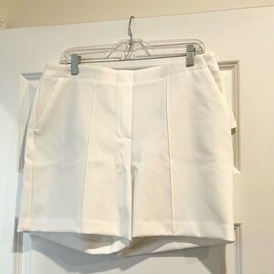 Rachel Zoe High Waist White Shorts